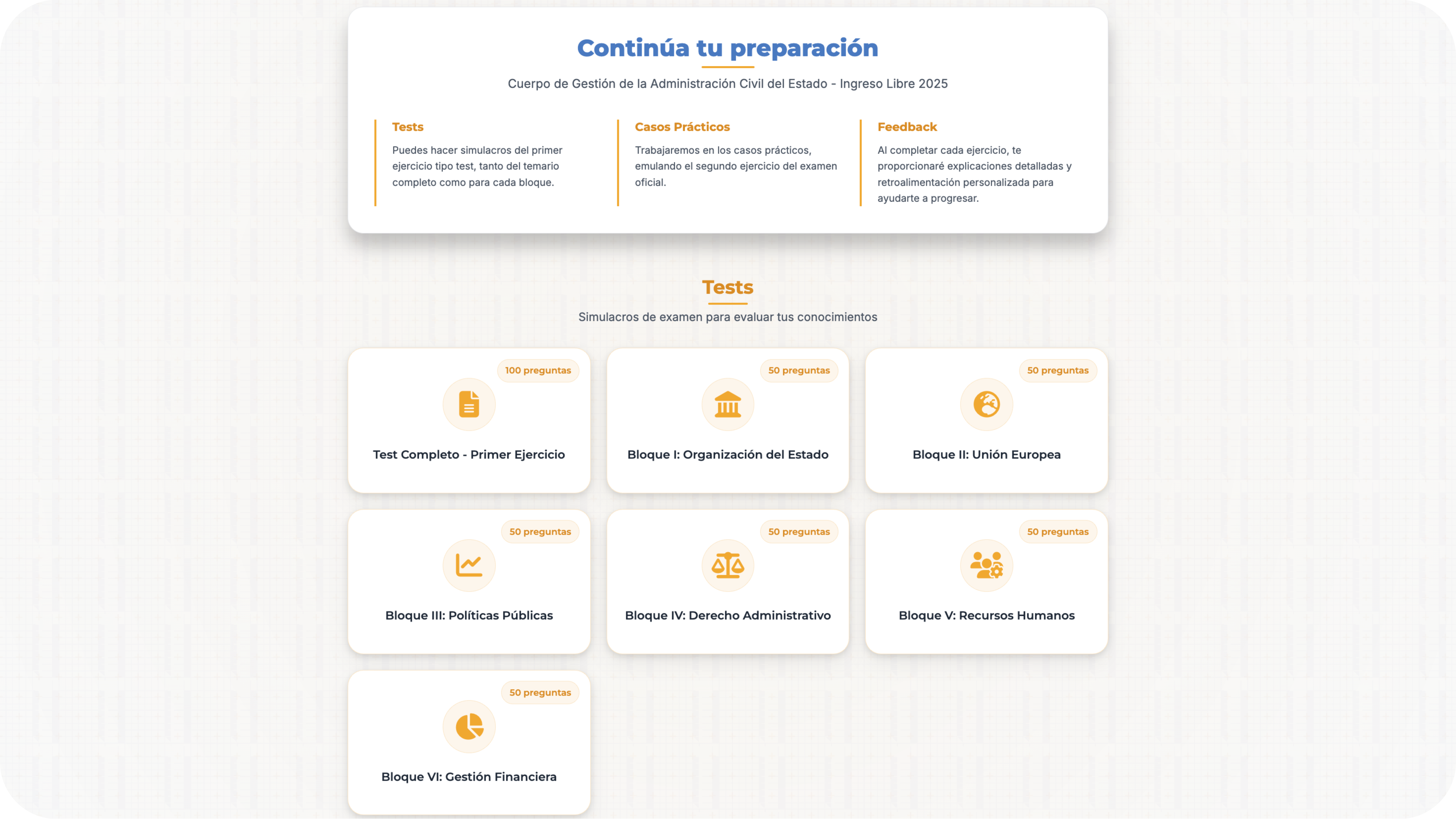 Bloques Temáticos