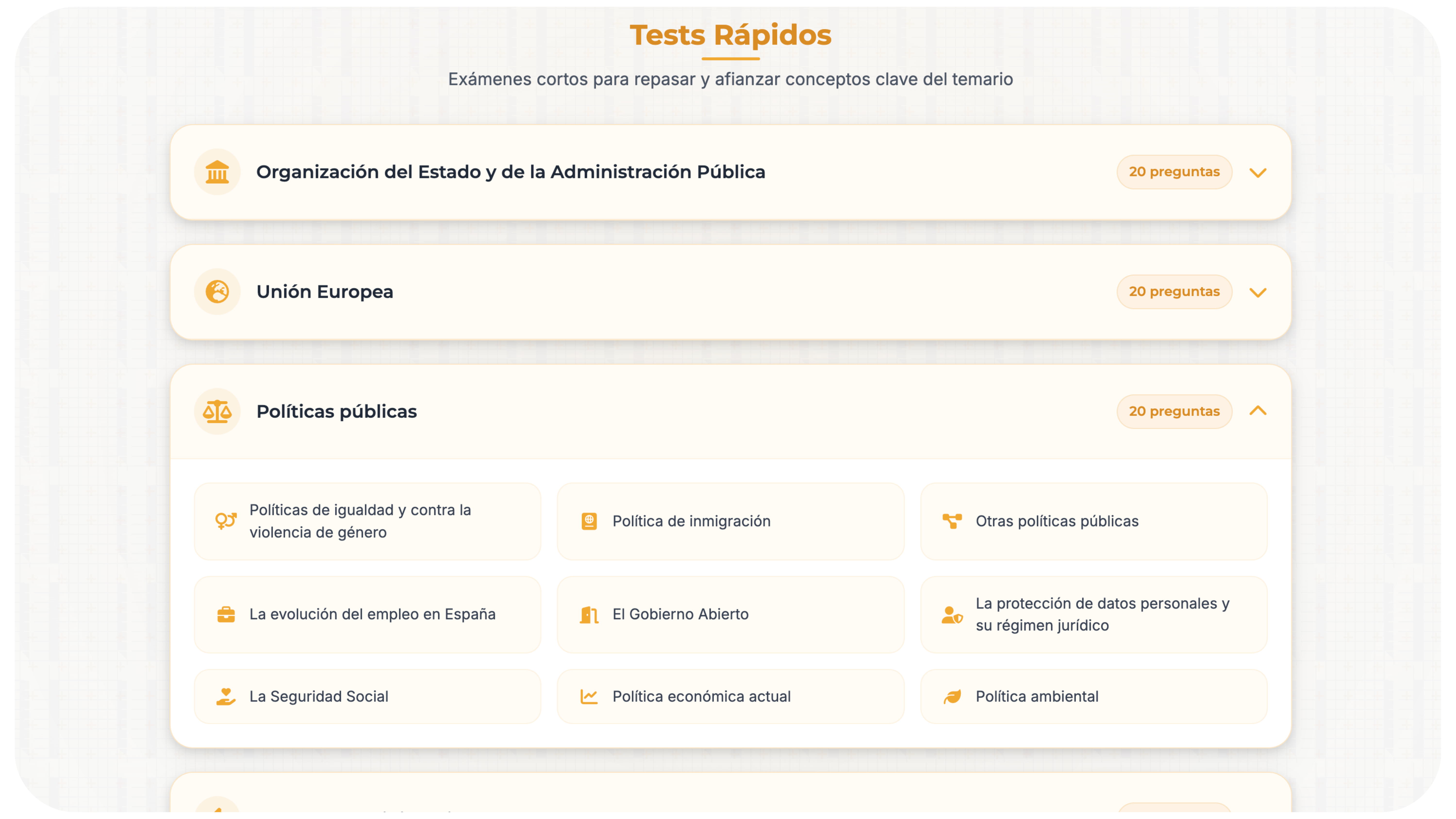 Desglose de Normativa